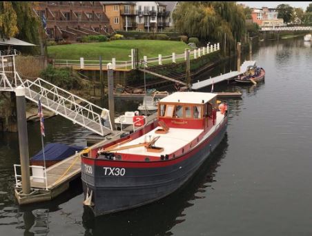 Barge - Dutch Shrimper